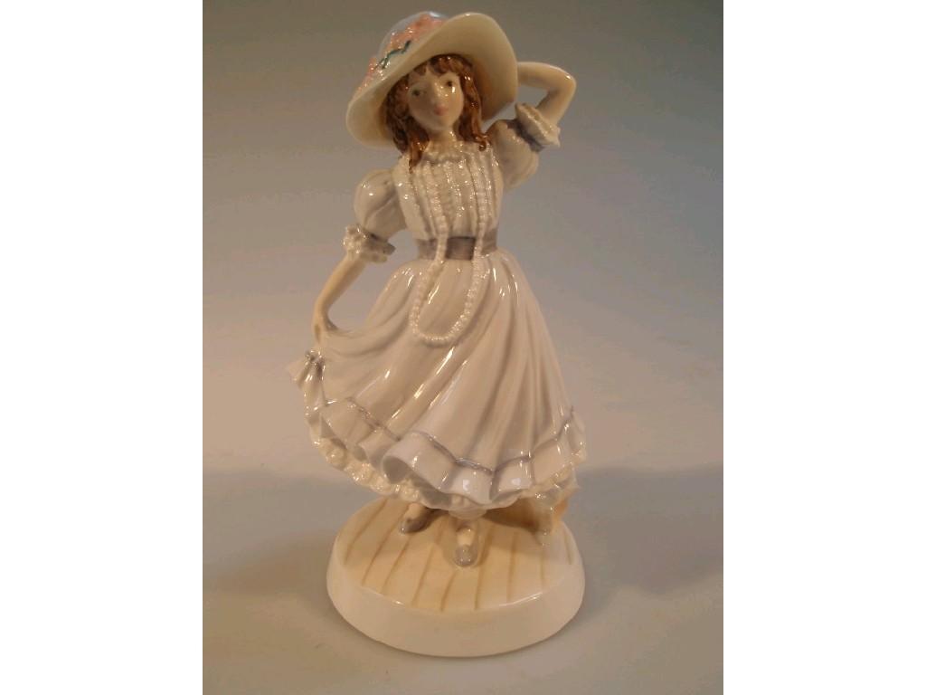 Appraisal: A Royal Worcester figure 'Grandma's Bonnet' limited edition designed by