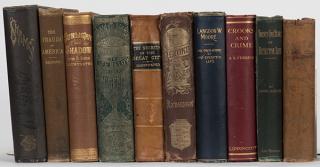 Appraisal: Crime Shelf of Nineteenth Century Books on Crime and Fraud