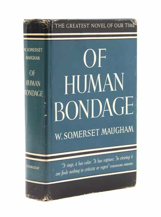 Appraisal: MAUGHAM W SOMERSET Of Human Bondage Garden City NY Doubleday