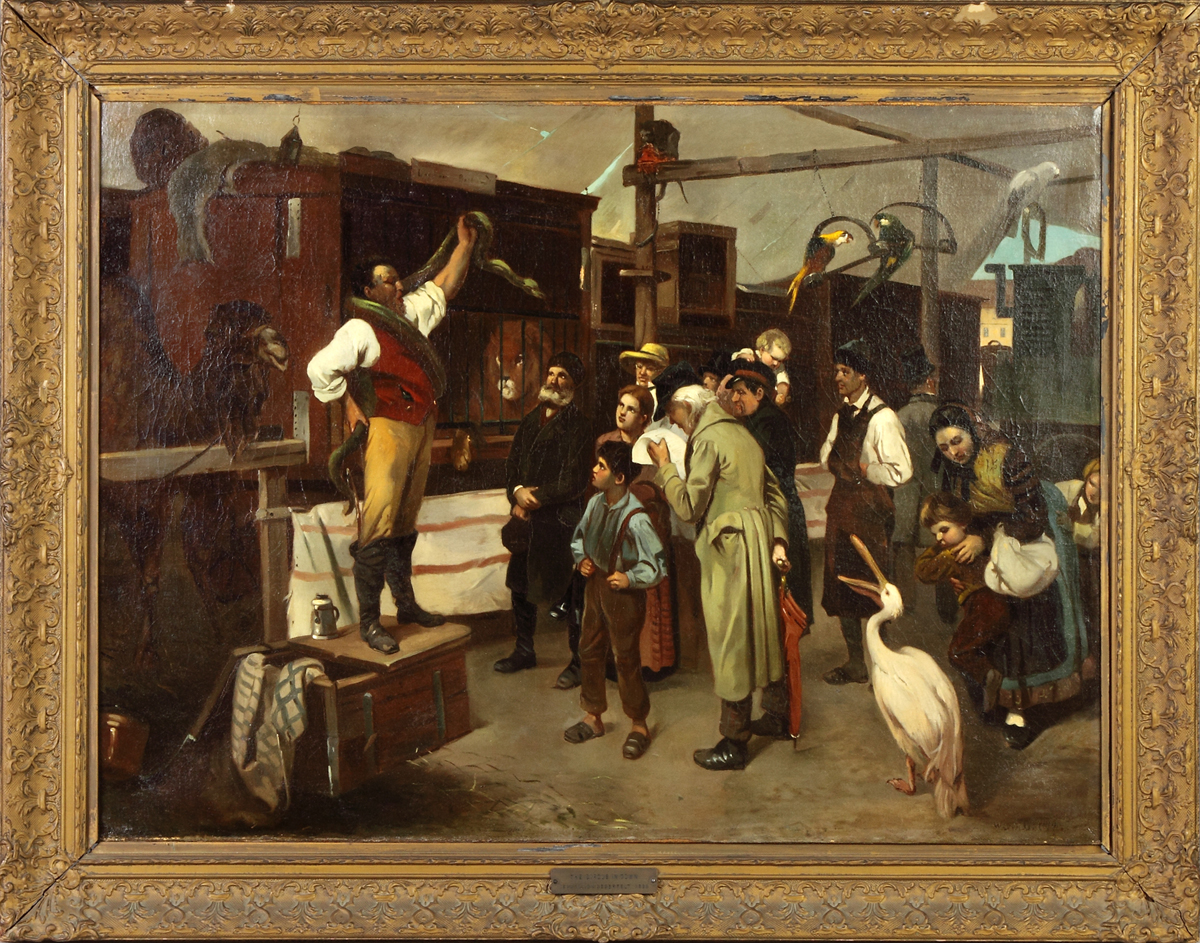 Appraisal: Wilhelm von Gegerfelt Netherlands Sweden - The Circus in Town