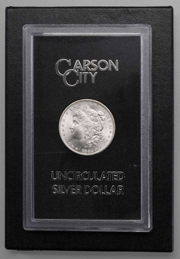 Appraisal: U S Carson City Morgan Silver Dollar BU in original