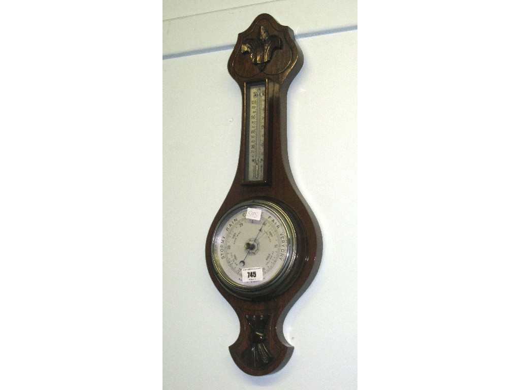 Appraisal: Mahogany barometer