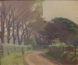 Appraisal: Douglas Dundas - Stone Pines Brownlow Hill oil on canvas