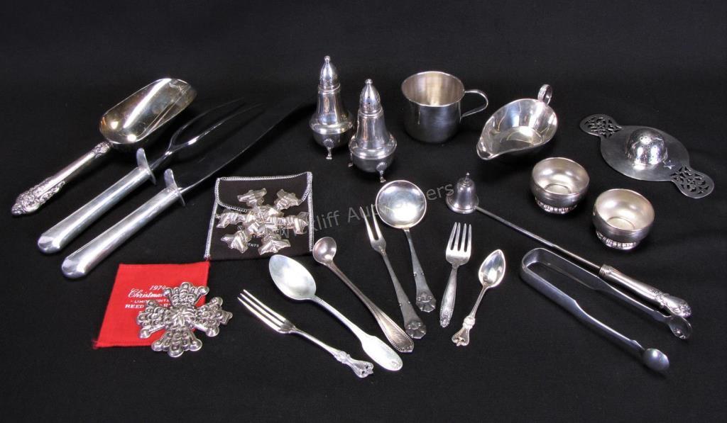 Appraisal: Group of Assorted Sterling and Weighted Sterling pieces total including