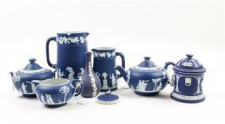 Appraisal: A Collection of Wedgwood Jasperware comprising items total Height of