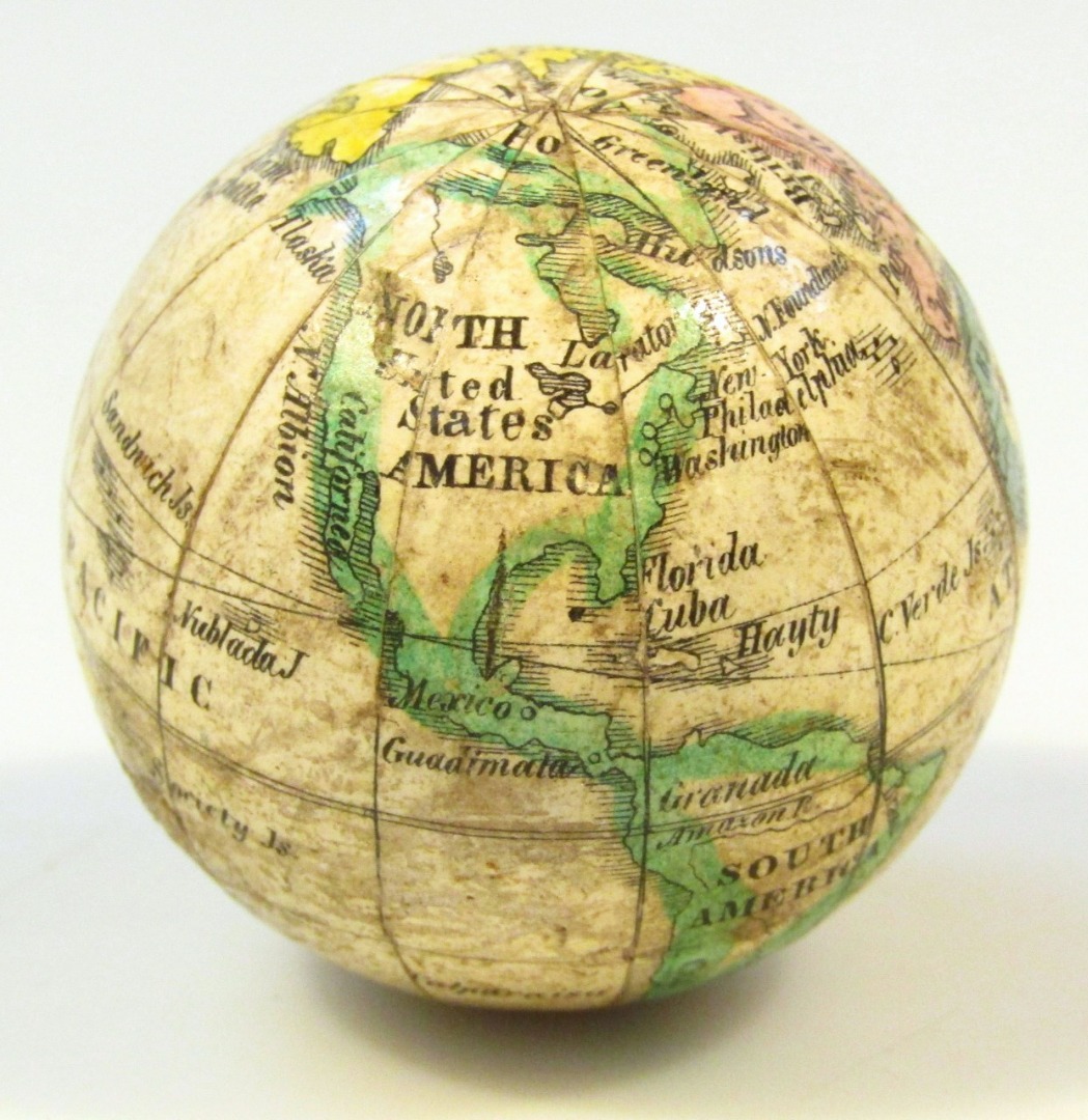 Appraisal: A Newton style pocket globe with New Holland Australia title