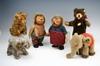 Appraisal: TOYS - Lot of six stuffed toys circa s to