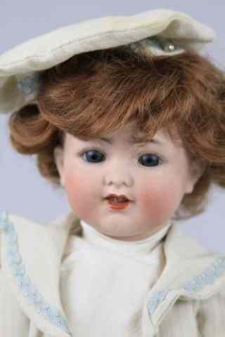 Appraisal: KAMMER REINHARDT TODDLER DOLL Bisque head incised ''K R Simon