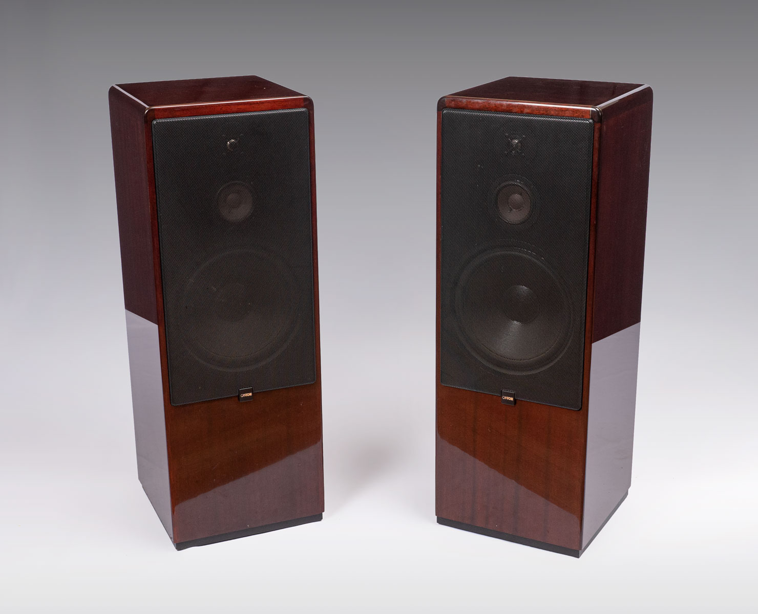 Appraisal: CANTON TOWER SPEAKERS Pair of Canton CT Ohm tower speakers