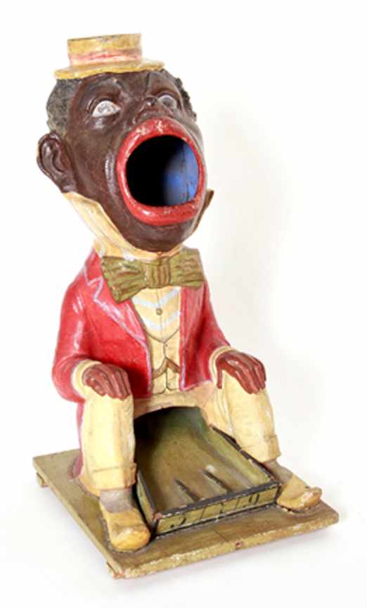 Appraisal: Early African American carnival gaming figure late th early th