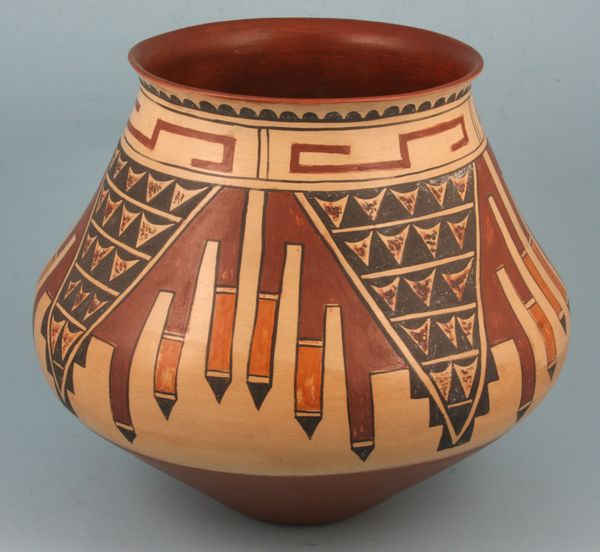 Appraisal: Navajo decorated pottery vase x signed 'Tom Dickerson ' Good