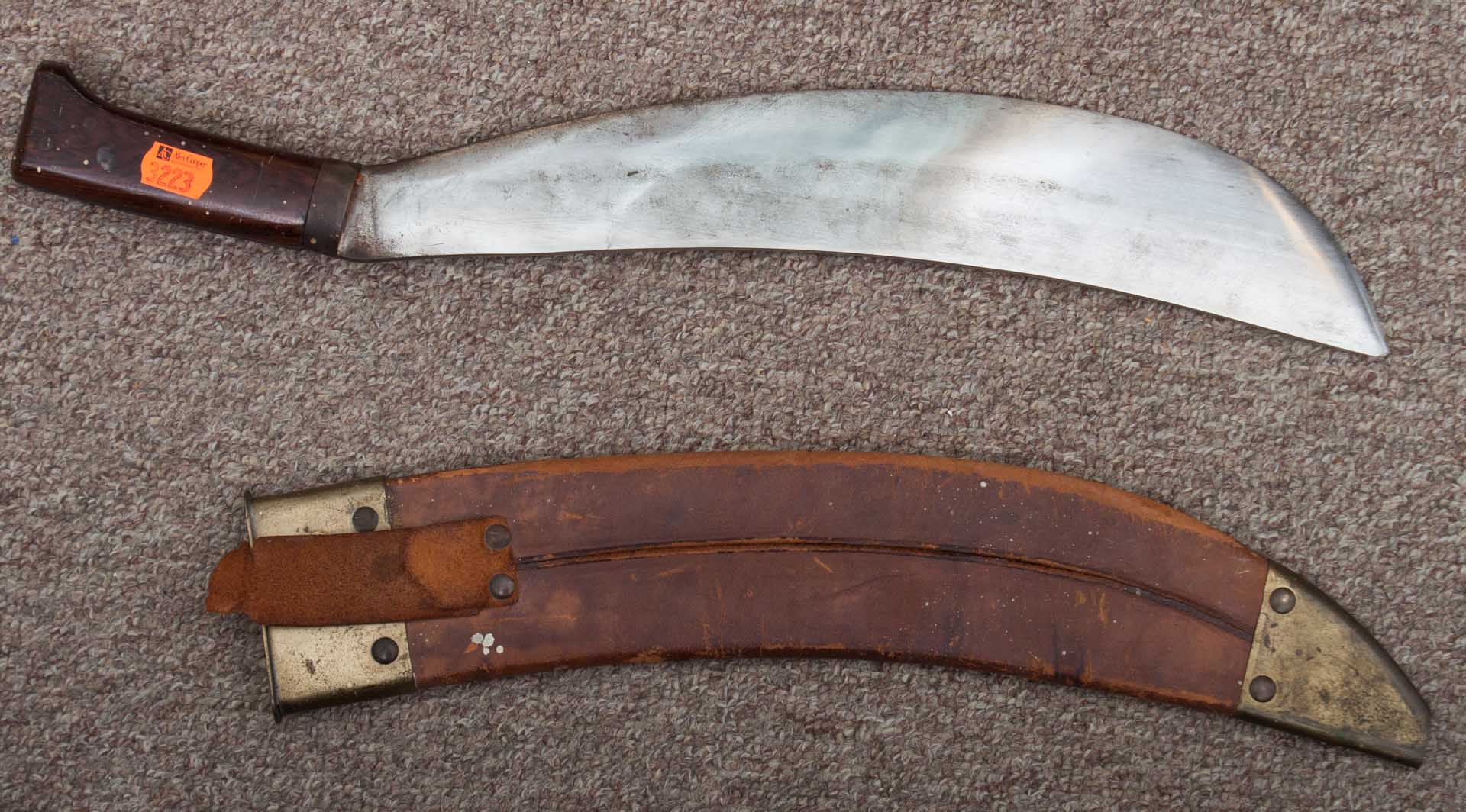 Appraisal: Large handled blade with sheath