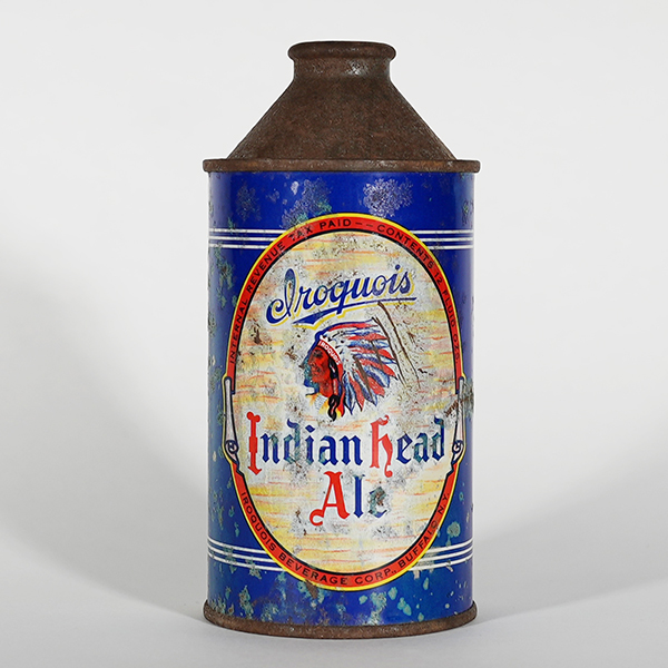 Appraisal: Iroquois Indian Head ALE Cone Top - Reference USBC -