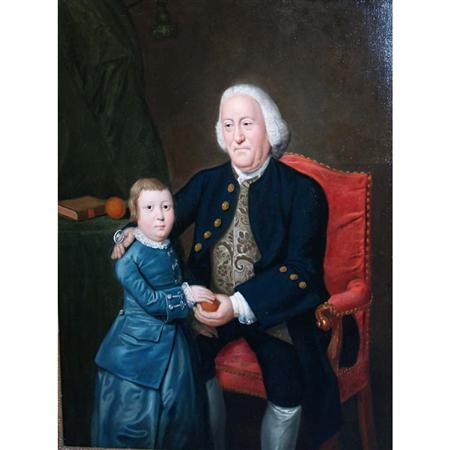 Appraisal: Anglo-American School th Century Mr Turner and His Grandson Peter