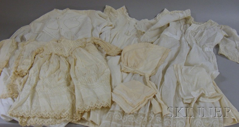 Appraisal: Small Group of Victorian Whites including a tea dress a