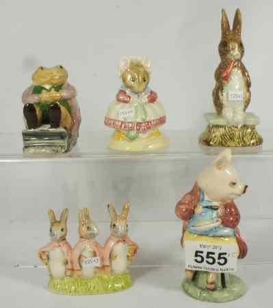 Appraisal: Royal Albert Beatrix Potter Figure Piggling Eatsd his Porridge Fierce