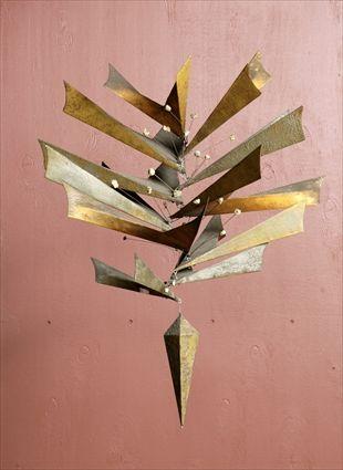 Appraisal: Modern Patinated Metal Mobile in