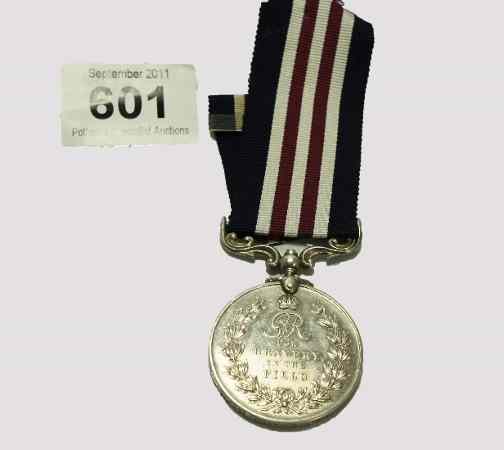 Appraisal: George V Silver Bravery in the Field Medal awarded to