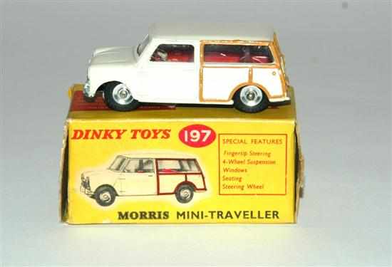 Appraisal: Dinky Morris Mini-Traveller cream body with brown 'wood' panels red