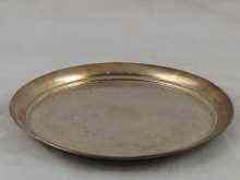 Appraisal: A silver salver cm dia London wt oz