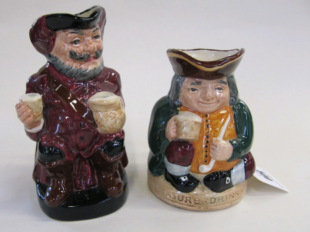 Appraisal: Two Royal Doulton character jugs Honest Measure and Falstaff