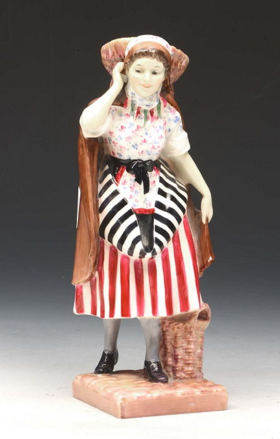 Appraisal: A DOULTON CO MODEL NEWHAVEN FISHWIFE HN cm high