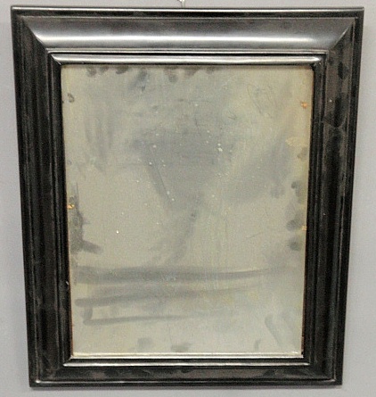 Appraisal: - William Mary mirror mounted in a frame of a