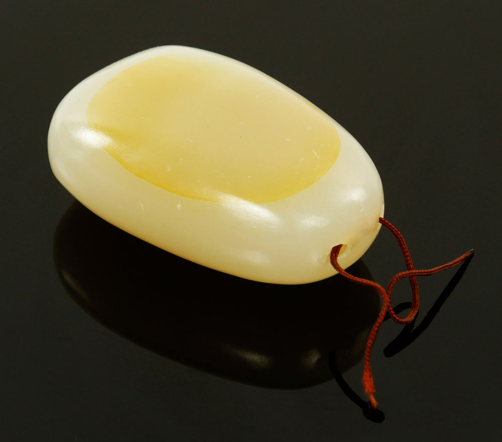 Appraisal: A - Chinese Jade Stone Pendant Chinese pendant jade stone