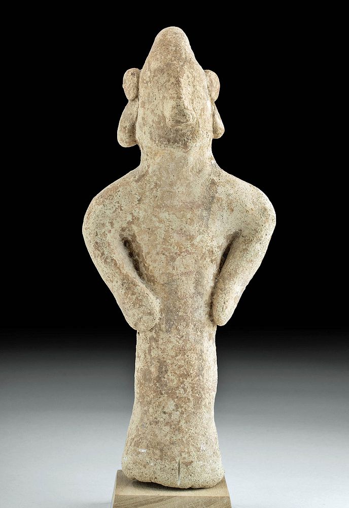 Appraisal: Syro-Hittite Pottery Standing Idol Ancient Near East Northern Syria Syro-Hittite