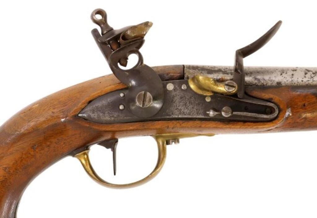 Appraisal: French Imperial Arsenal Charleville Flintlock Cavalry pistol Model An XIII