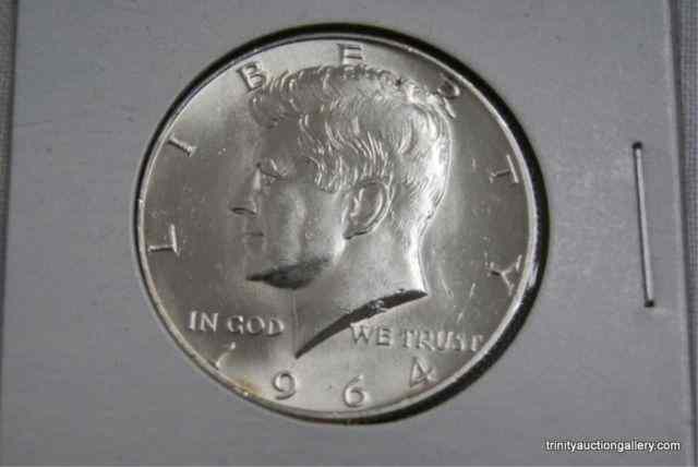 Appraisal: D Silver Kennedy Half Dollar CoinIn very good to excellent