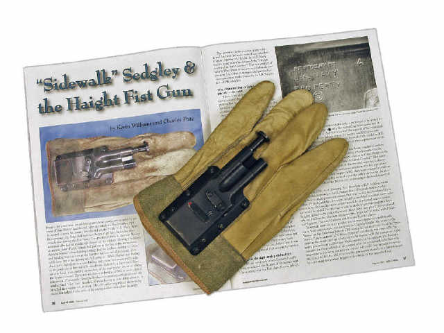 Appraisal: Rare R F Sedgley glove gun cal sn US Navy