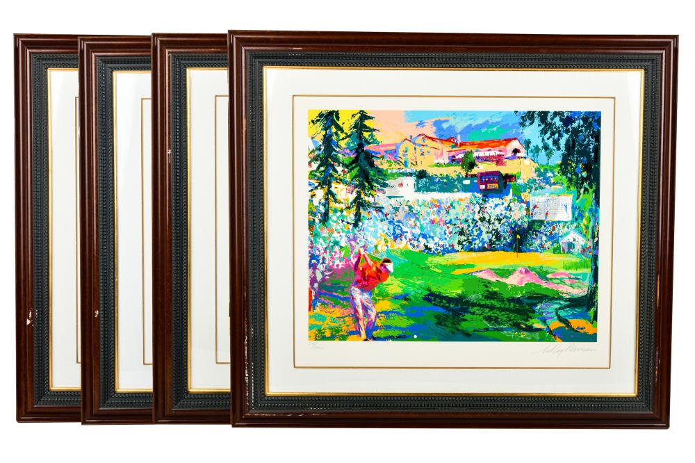 Appraisal: LEROY NEIMAN AMERICAN - BIG TIME GOLF SUITE comprising '