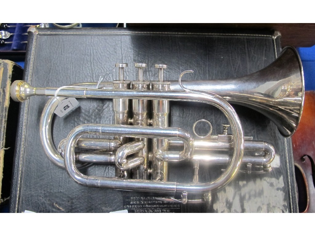 Appraisal: A cornet by Besson in case