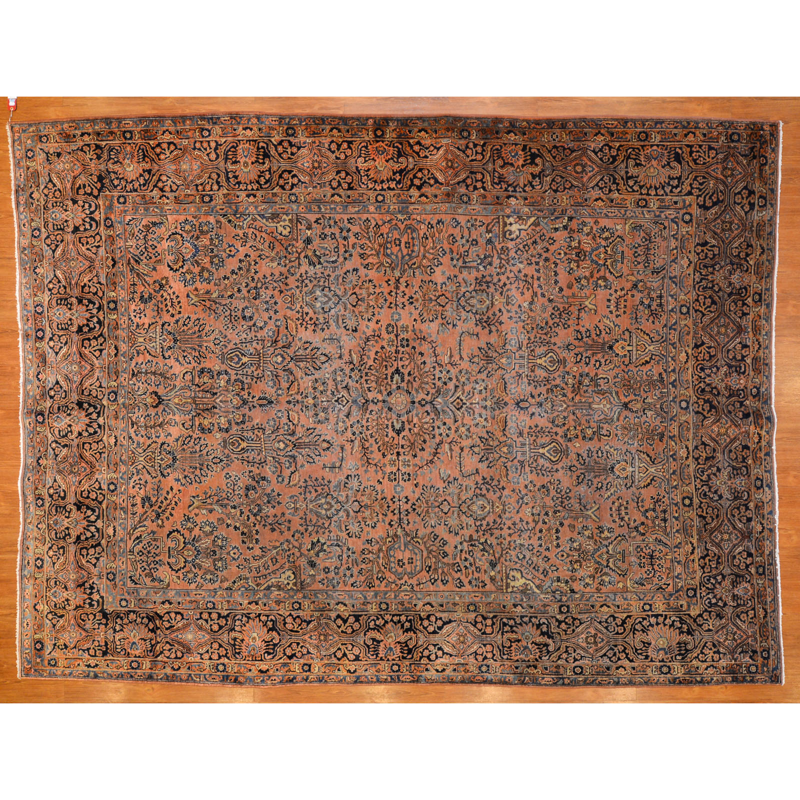 Appraisal: SEMI-ANTIQUE SAROUK CARPET PERSIA X Second quarter- th century hand-knotted