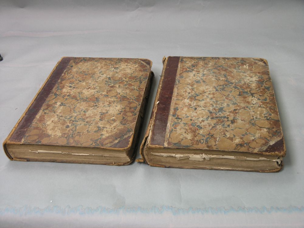 Appraisal: The Illustrated London News volumes and leather spines a f