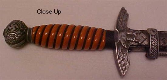 Appraisal: Richard A Herd Solinsen knife and sheath with swank eagle