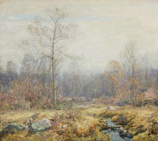 Appraisal: WILSON HENRY IRVINE American - Connecticut Landscape oil on panel