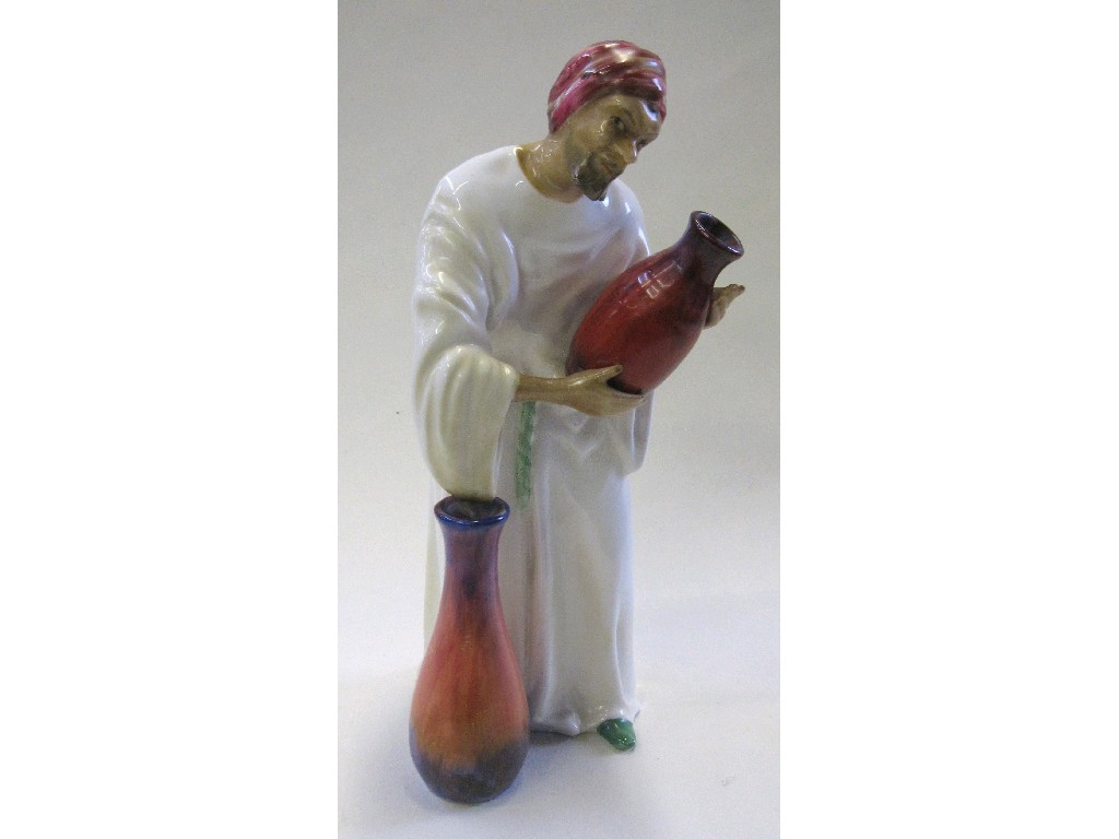 Appraisal: Ricard Studio bone china figure 'Pot Seller'