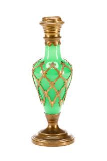 Appraisal: Palais Royal Jade Opaline Grand Tour Scent Bottle A mid