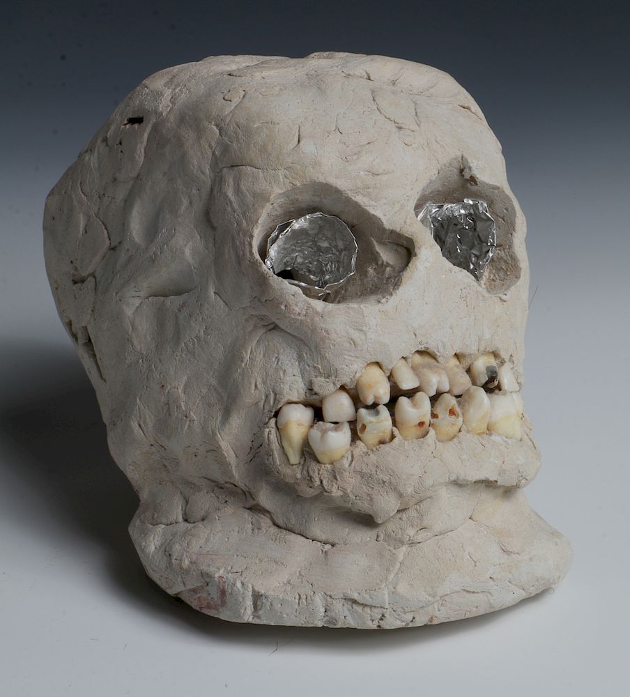 Appraisal: James Son Ford Thomas - Scull Sculpture James Son Ford