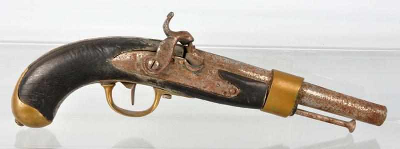 Appraisal: Early th Century European Pistol Description Overall length inches Barrel