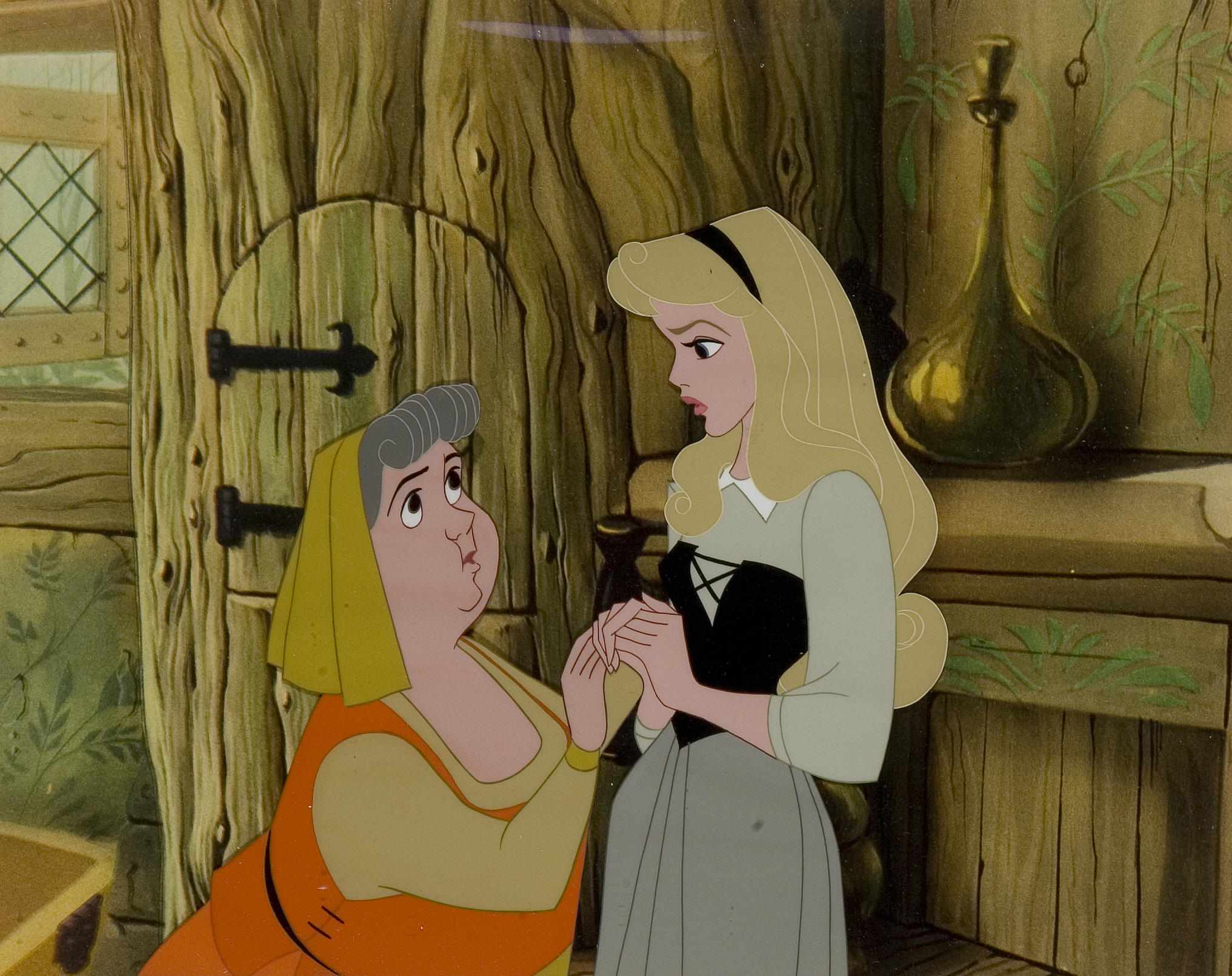 Appraisal: A Walt Disney celluloid from Sleeping Beauty gouache on celluloid