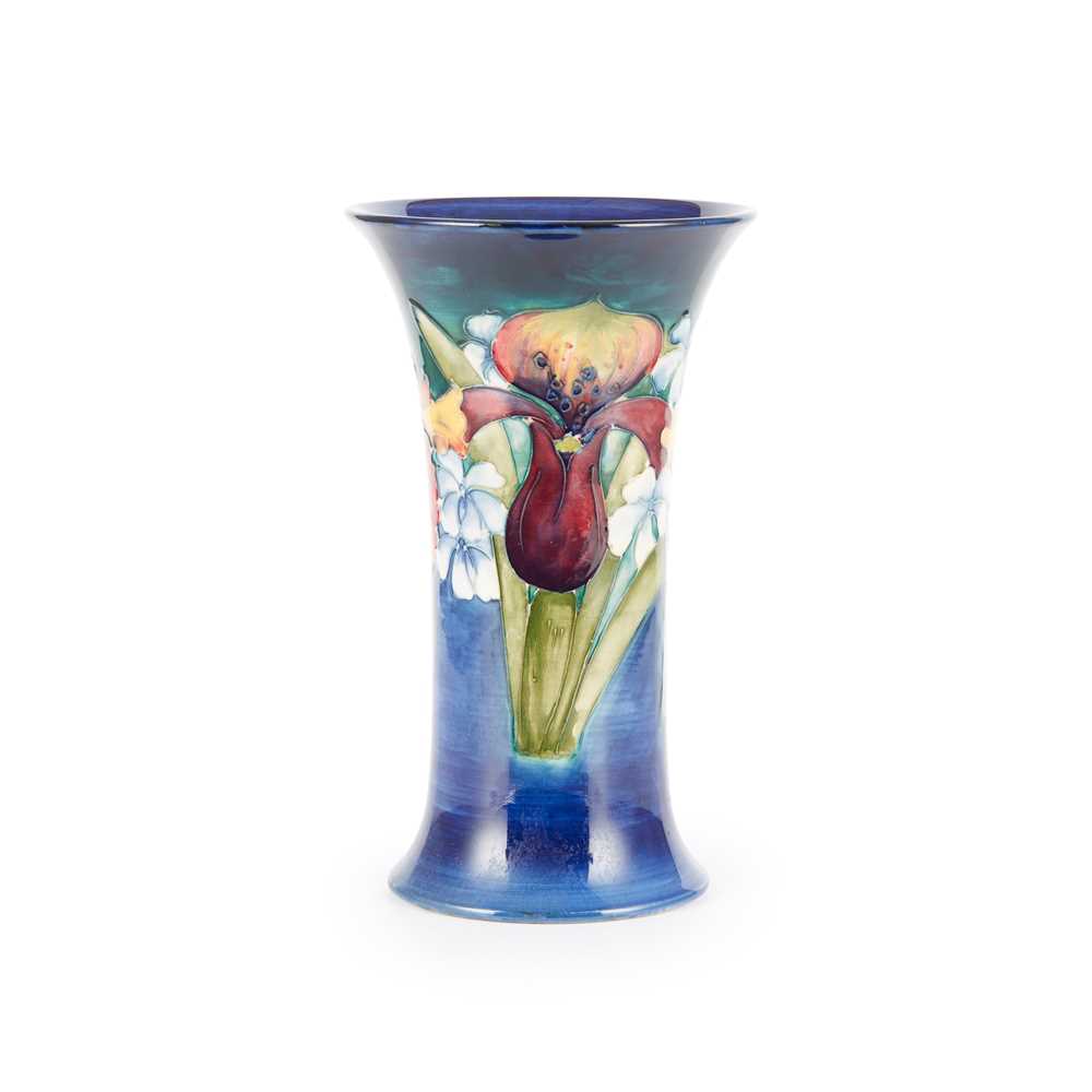 Appraisal: WILLIAM MOORCROFT BRITISH - FOR MOORCROFT POTTERY 'ORCHID AND SPRING