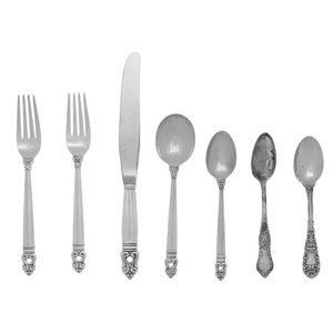 Appraisal: An American Silver Flatware Service International Silver Co Meriden CT