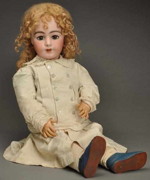 Appraisal: Exquisite Simon Halbig Child Doll German bisque socket head incised