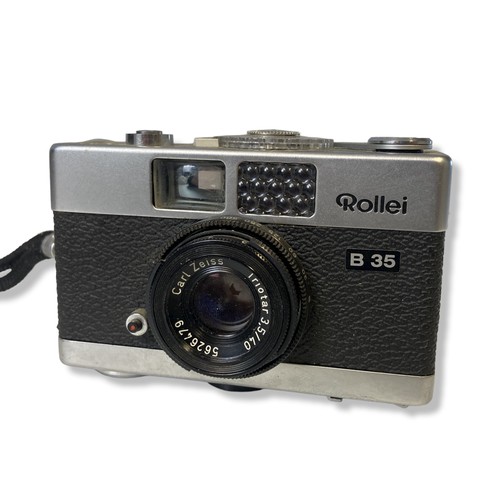 Appraisal: A Rollei B compact Camera Carl Zeiss lens