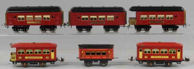 Appraisal: TRAIN LOT Includes and Lionel cars and passenger car set