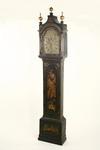 Appraisal: TALL CLOCK CASE - th C English chinoiserie decorated tall