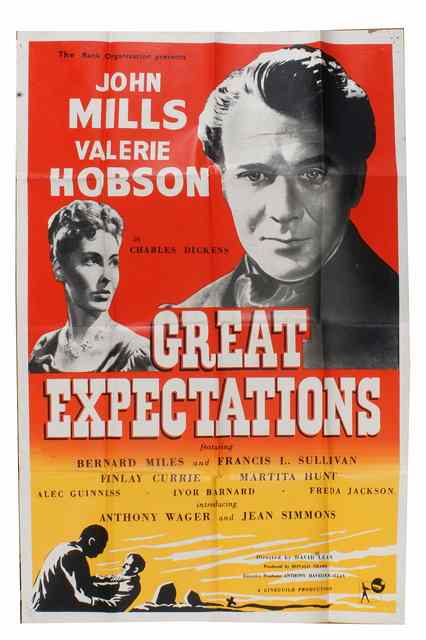 Appraisal: GREAT EXPECTATIONS Universal International drama starring John Mills x This